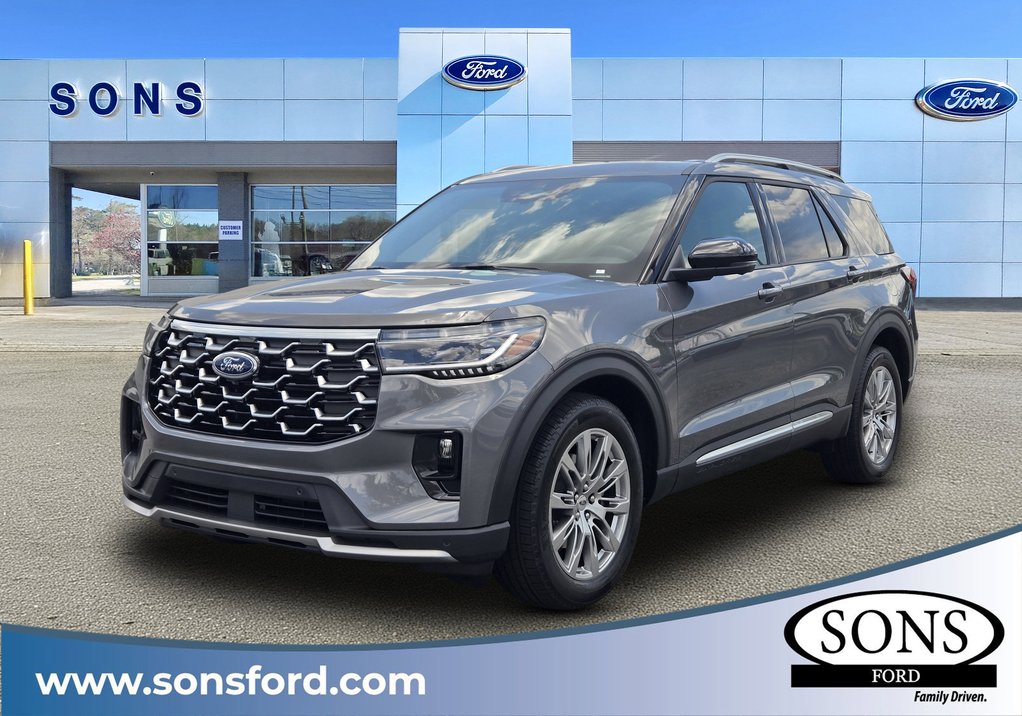 New 2026 Ford Explorer Platinum