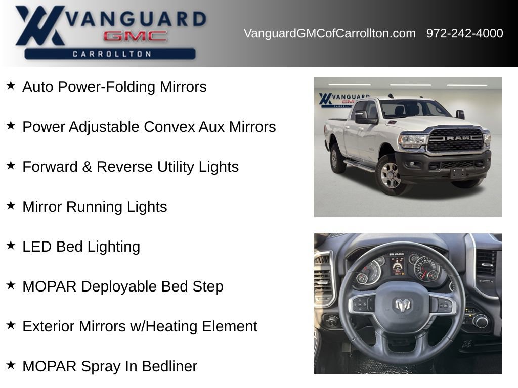 Used 2024 RAM 2500 Big Horn w/ Bed Utility Group image 18