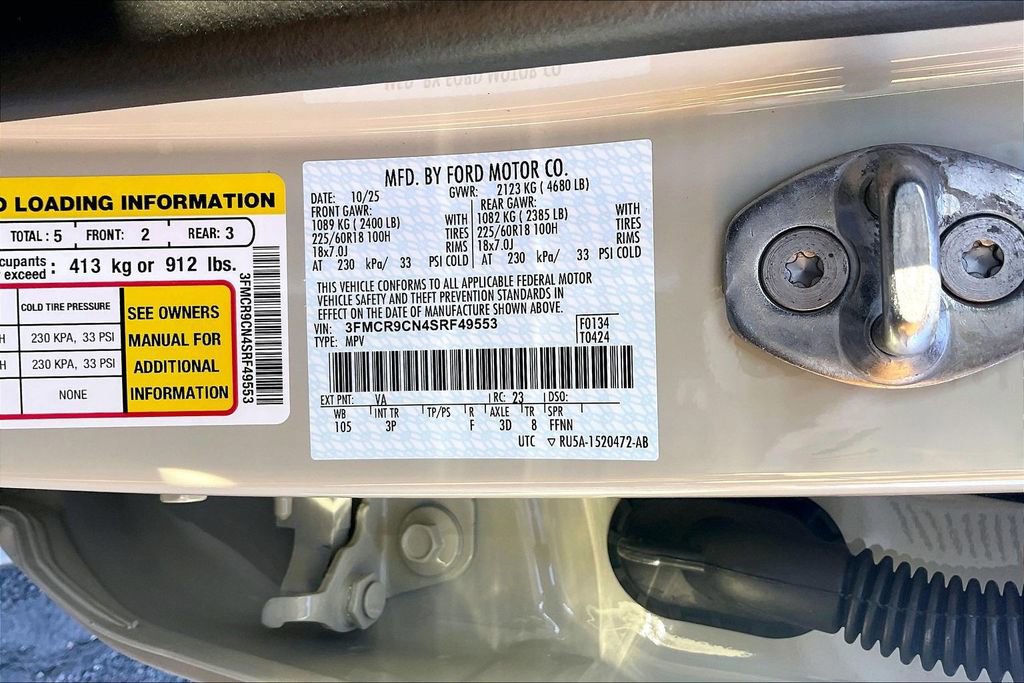 New 2025 Ford Bronco Sport Outer Banks w/ Outer Banks Tech Package+ image 13