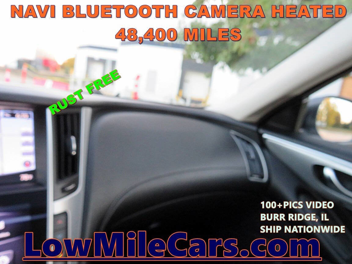 Used 2019 INFINITI Q50 Luxe w/ Essential Package (3.0T Luxe) image 65