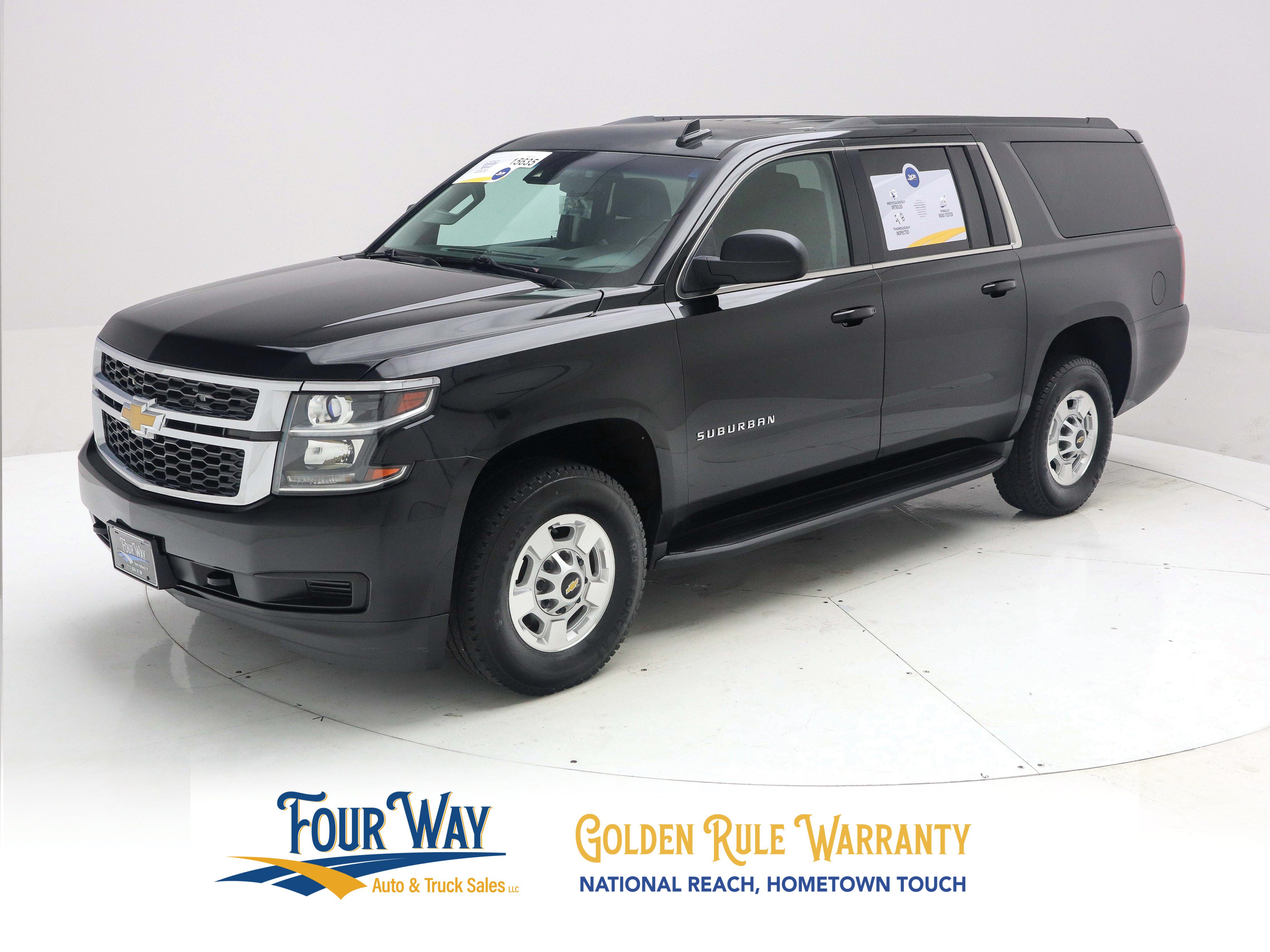 Used 2017 Chevrolet Suburban 3500 LS w/ Driver Alert Package AWD/4WD image 8