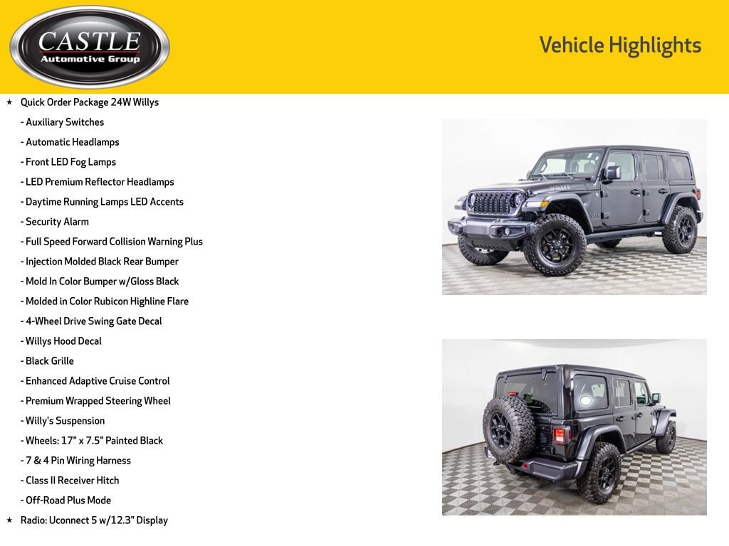Used 2024 Jeep Wrangler Willys image 8