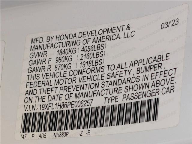 Certified 2023 Honda Civic Sport Touring image 24