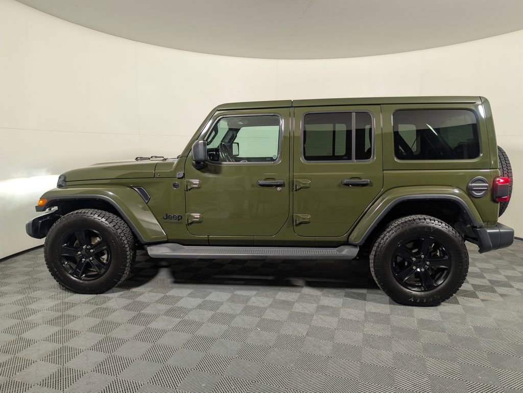 Used 2021 Jeep Wrangler Unlimited Sahara AWD/4WD image 4