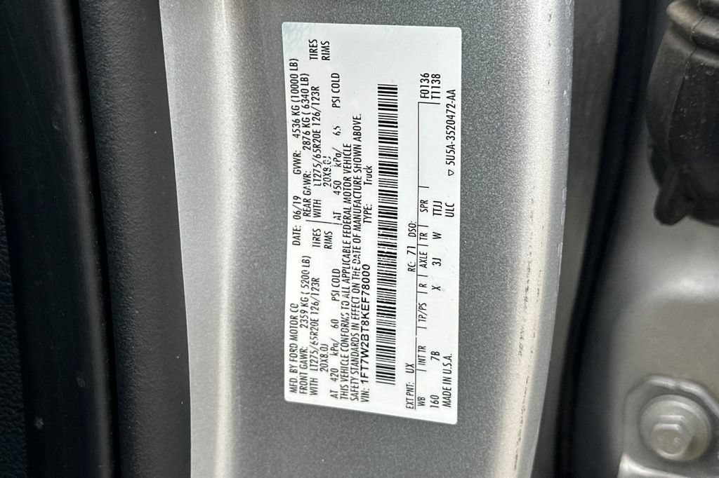 Used 2019 Ford F250 Platinum w/ Platinum Ultimate Package AWD/4WD image 31