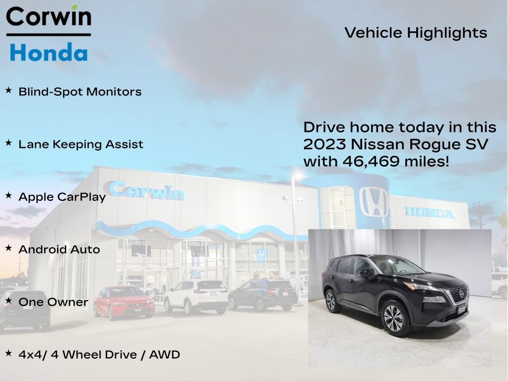 Used 2023 Nissan Rogue SV AWD/4WD image 6
