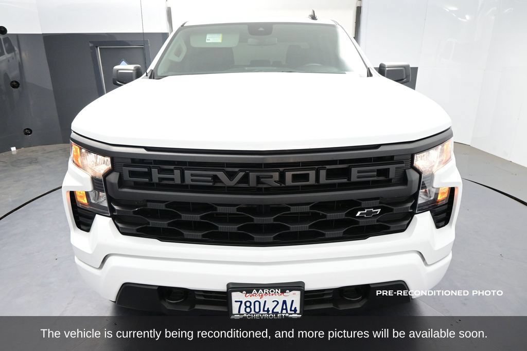 Used 2024 Chevrolet Silverado 1500 Custom w/ LPO, Dark Essentials Package RWD image 2