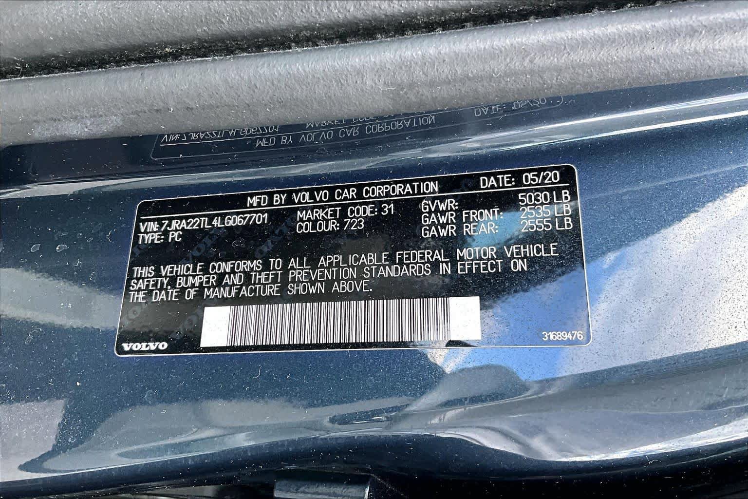 Used 2020 Volvo S60 T6 Inscription AWD/4WD image 34