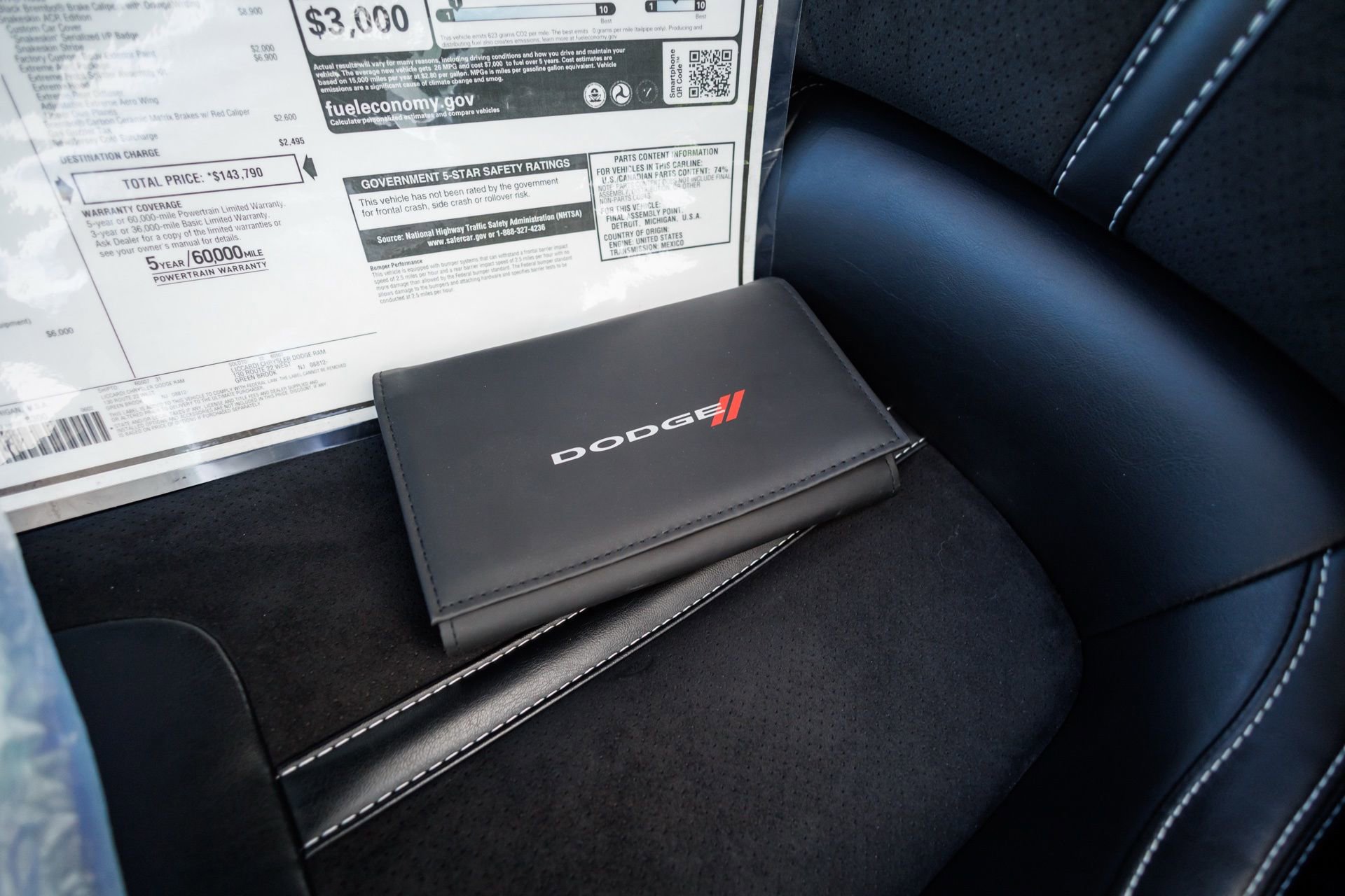 Used 2017 Dodge Viper GTC w/ ACR Package image 85