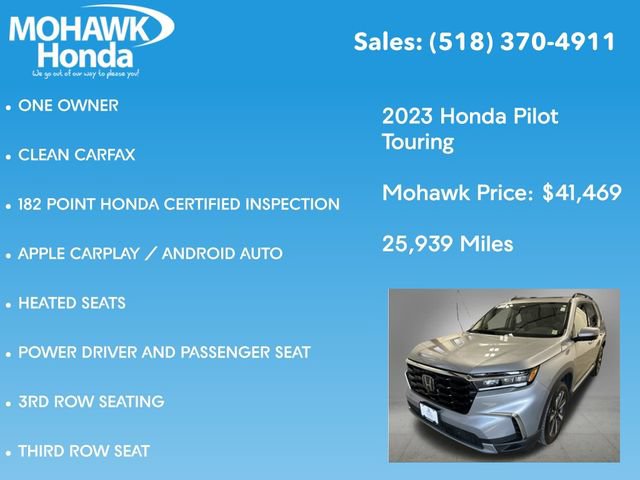Certified 2023 Honda Pilot Touring image 16