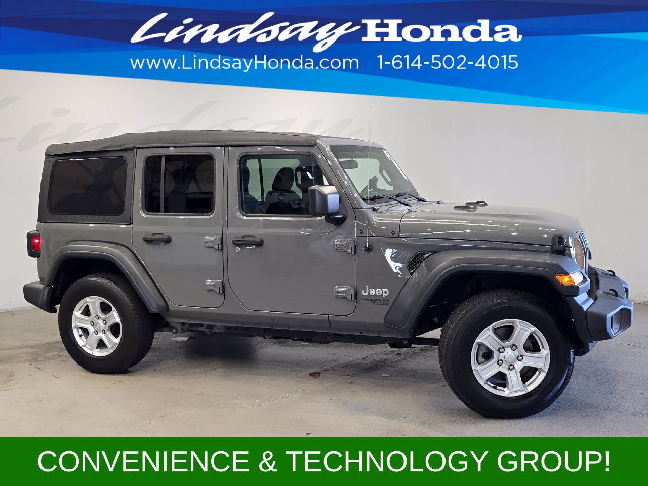 Used 2018 Jeep Wrangler Unlimited Sport S AWD/4WD image 3