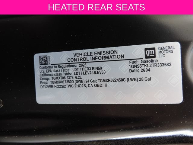 Used 2026 Chevrolet Tahoe High Country RWD image 21