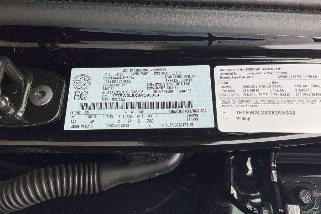 Used 2025 Ford F150 XLT w/ Equipment Group 301A Standard AWD/4WD image 25