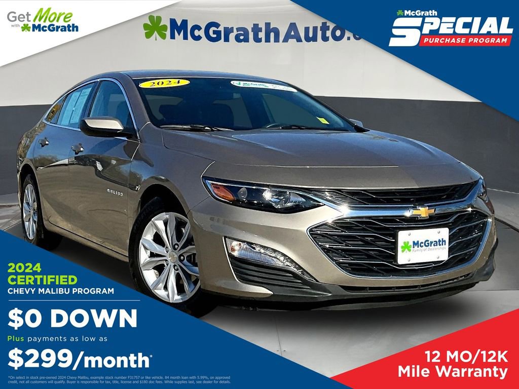 Used 2024 Chevrolet Malibu LT