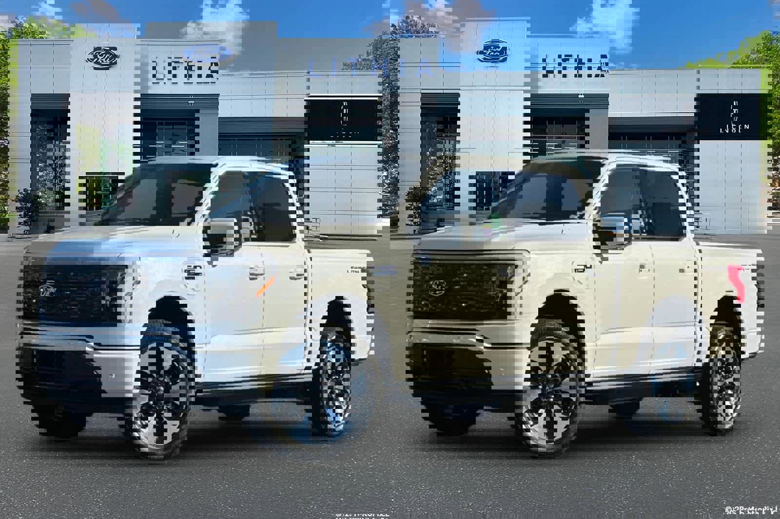 New 2025 Ford F150 Lightning Platinum
