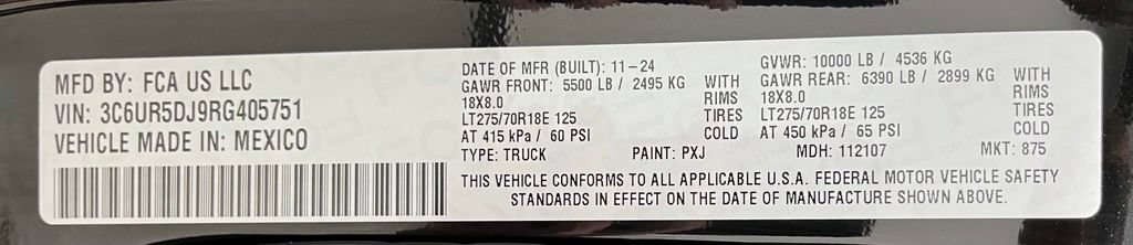 Used 2024 RAM 2500 Big Horn w/ Bed Utility Group AWD/4WD image 60