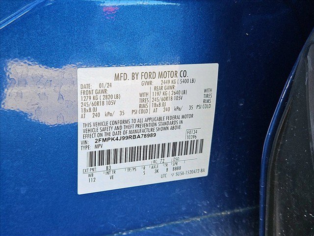 Used 2024 Ford Edge SEL AWD/4WD image 24