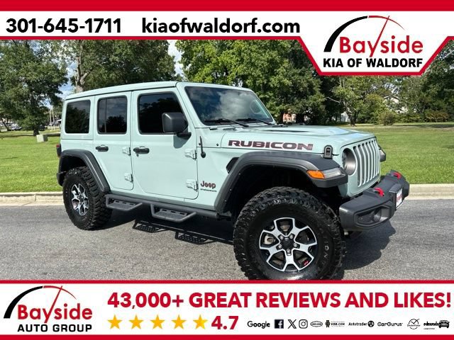 Used 2023 Jeep Wrangler Unlimited Rubicon w/ LED Lighting Group
