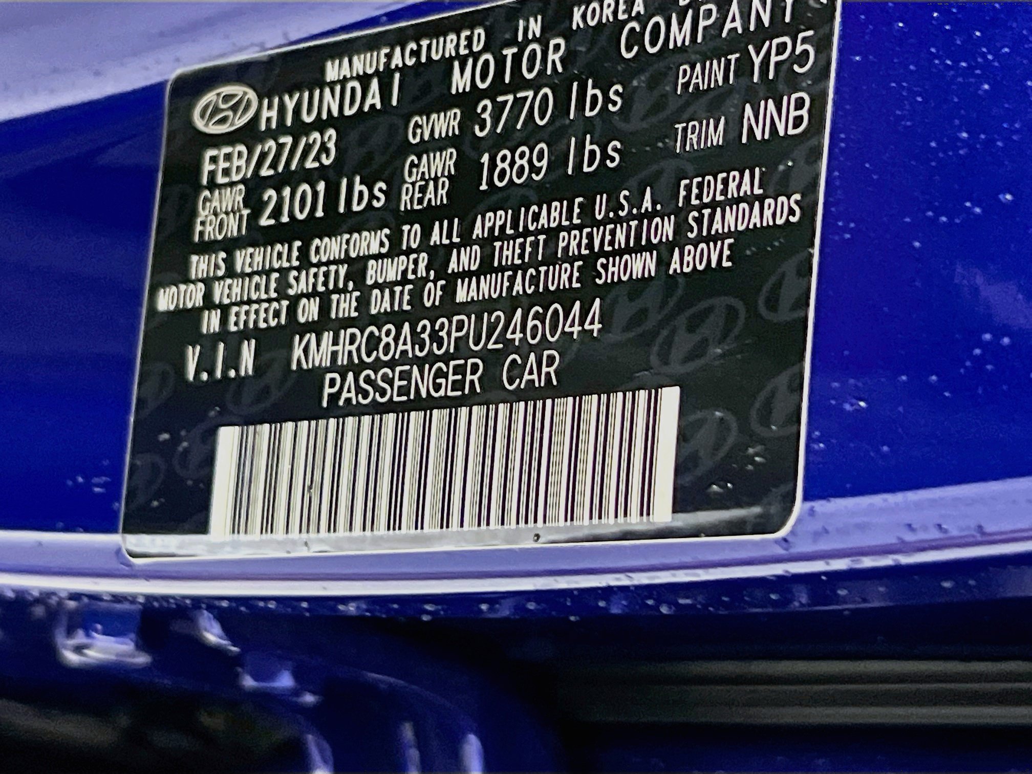 Used 2023 Hyundai Venue Limited w/ Cargo Package FWD image 30