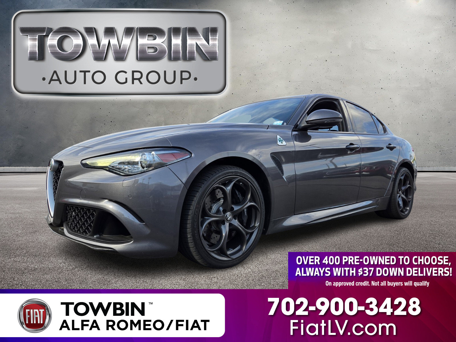 Used 2019 Alfa Romeo Giulia Quadrifoglio RWD image 1