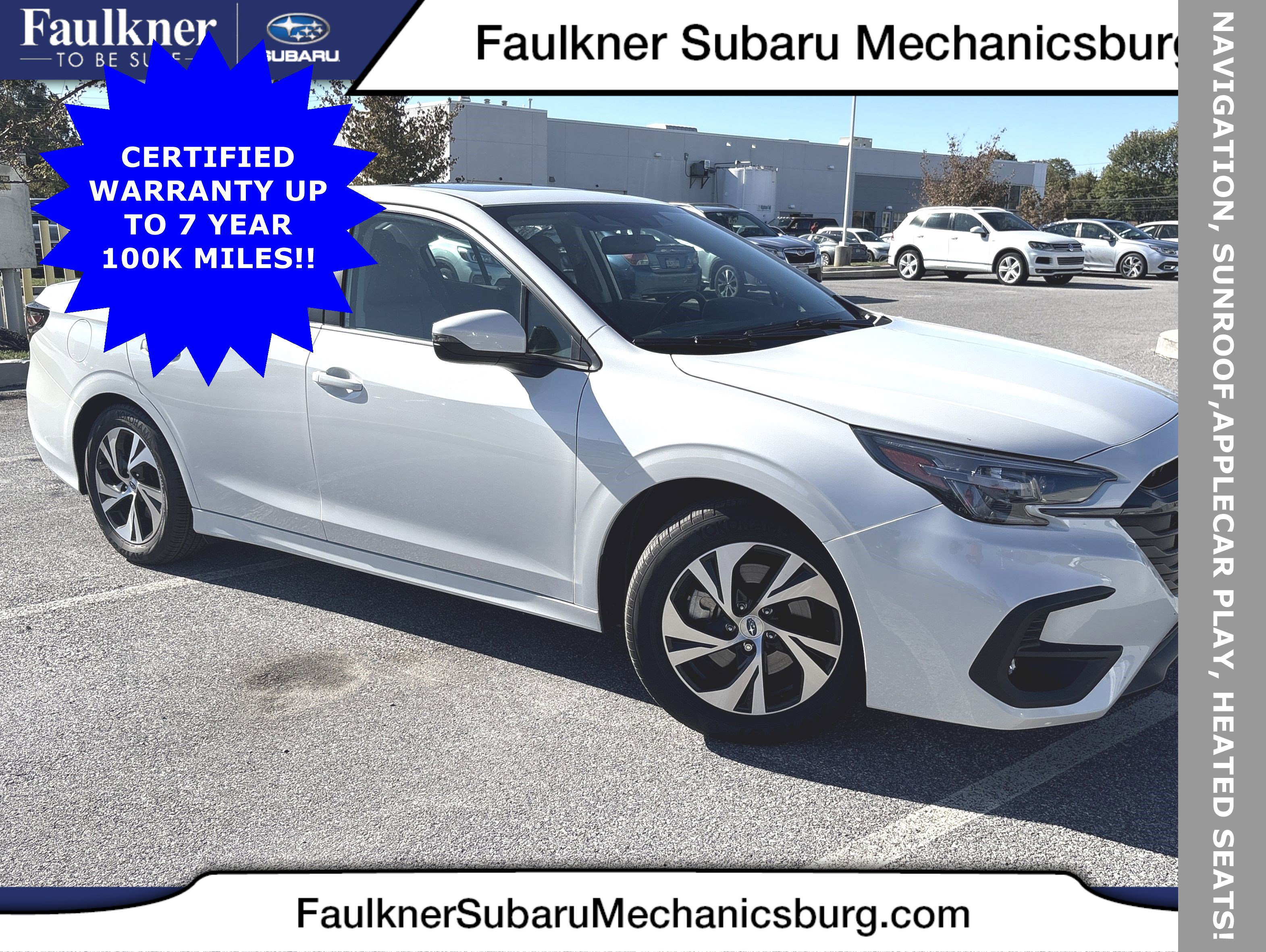 Certified 2025 Subaru Legacy Premium