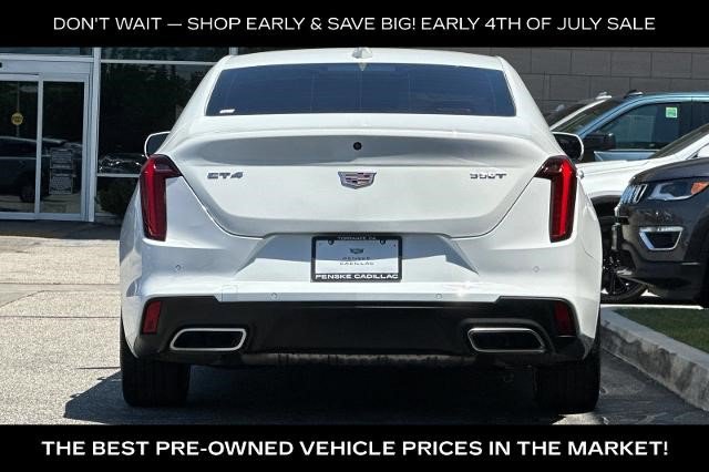 Certified 2024 Cadillac CT4 Premium Luxury w/ Climate Package RWD image 10