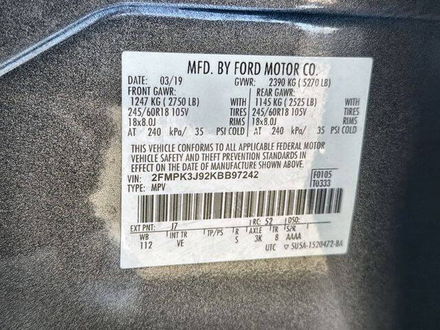 Used 2019 Ford Edge SEL w/ Equipment Group 201A FWD image 33