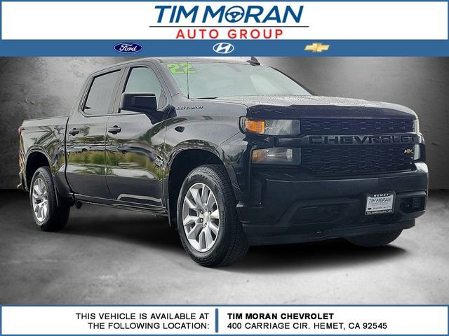 Certified 2022 Chevrolet Silverado 1500 Custom image 1