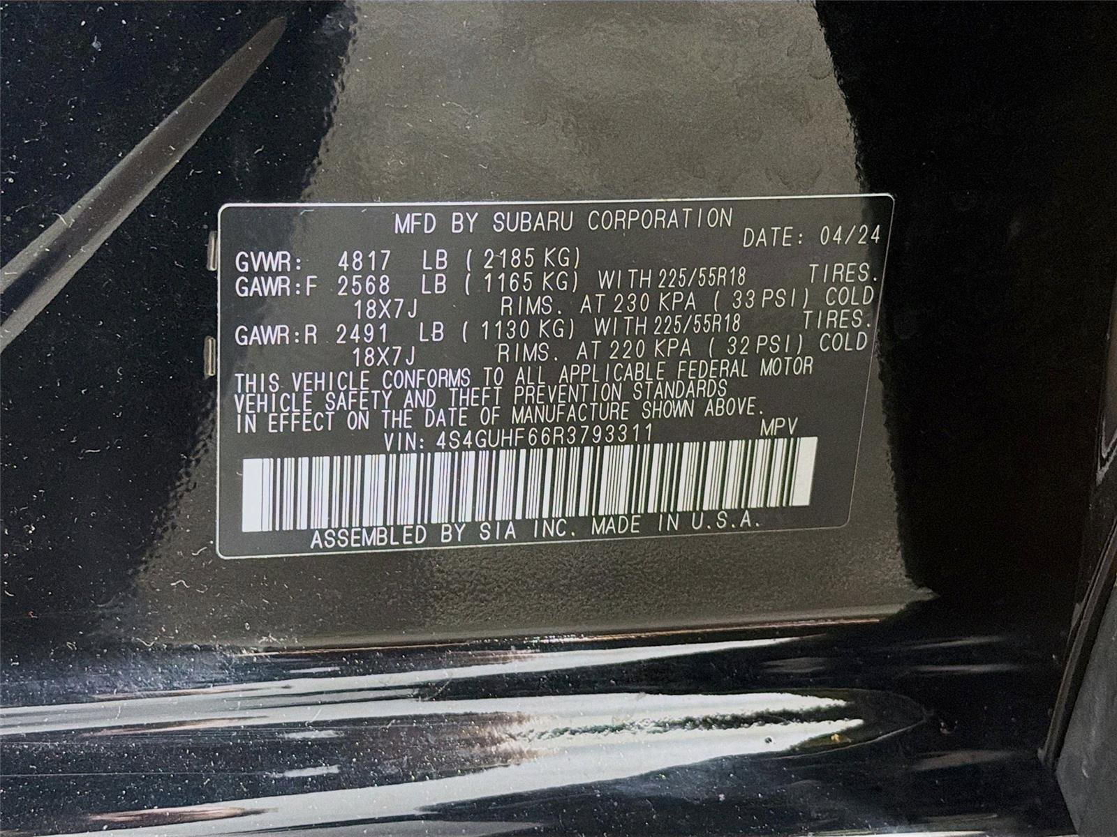 Certified 2024 Subaru Crosstrek 2.5i Sport w/ Crosstrek Mirror Package AWD/4WD image 32