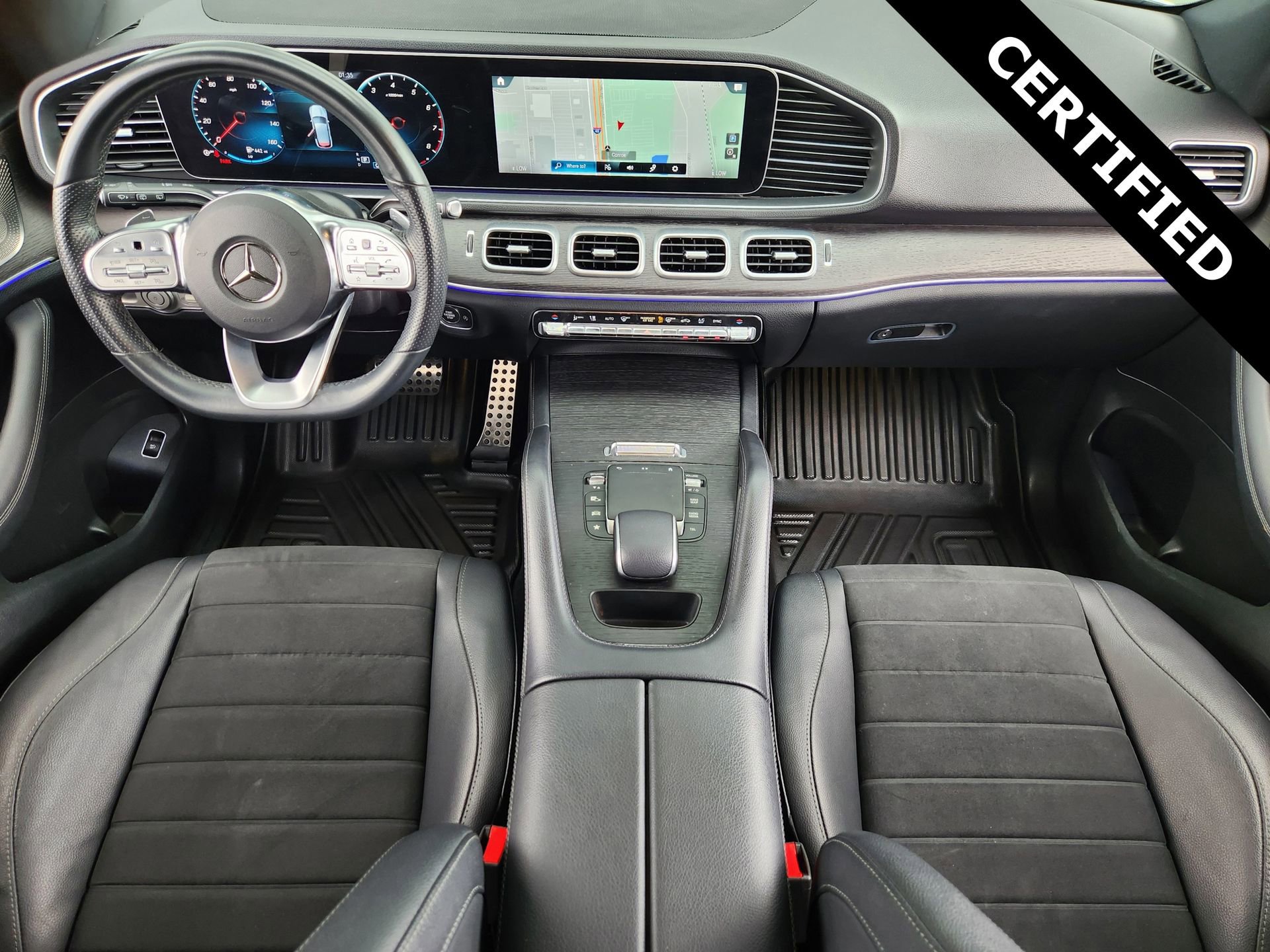 Certified 2022 Mercedes-Benz GLE 350 w/ AMG Line Interior image 2