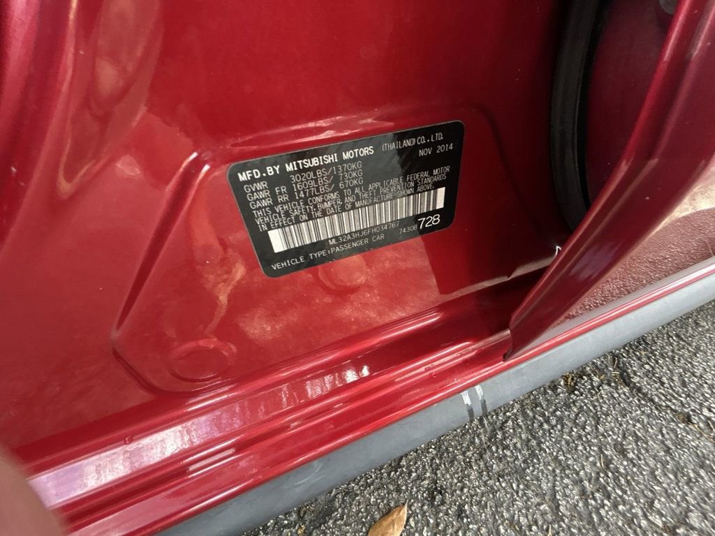 Used 2015 Mitsubishi Mirage DE image 21