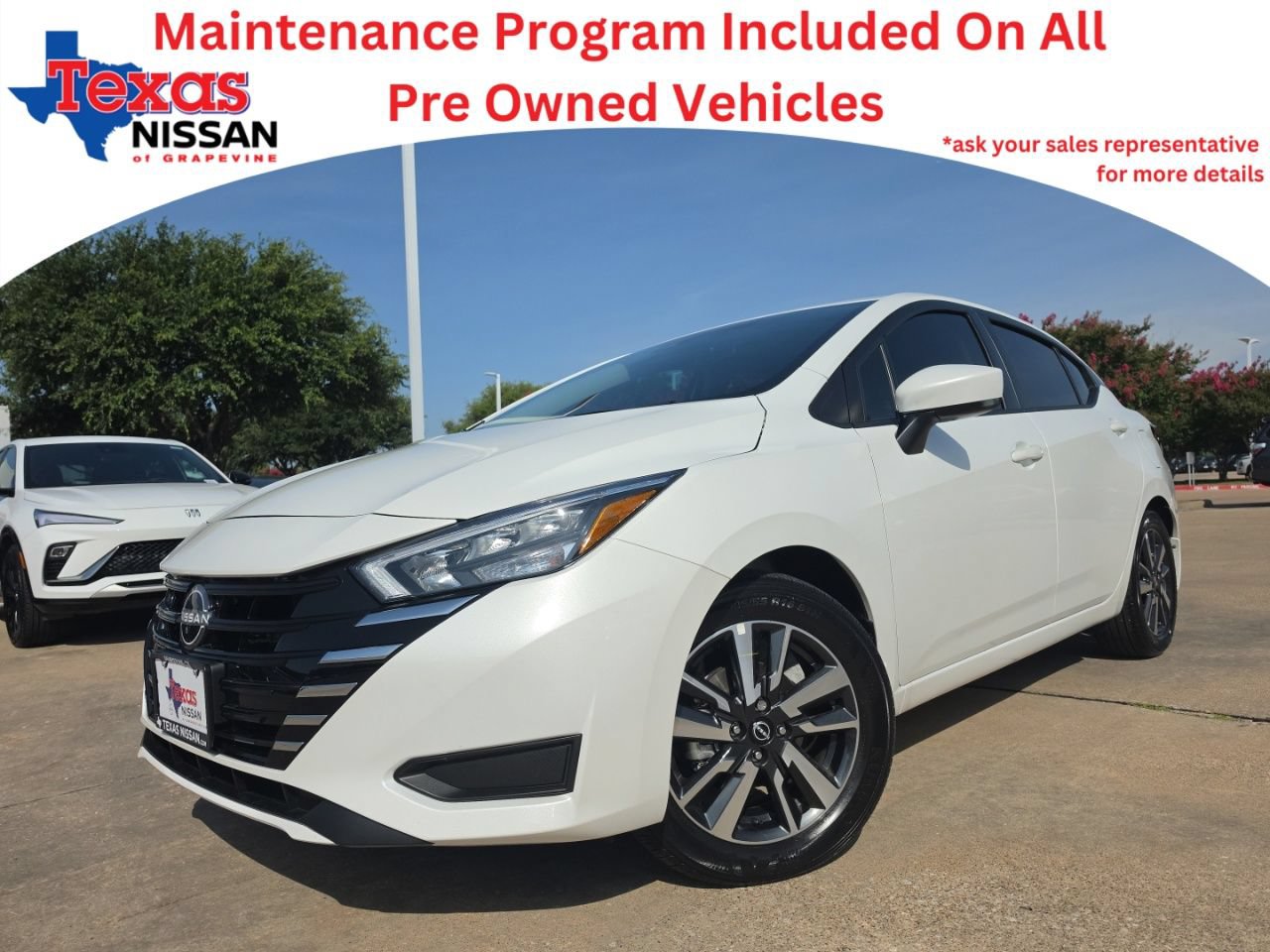 Used 2025 Nissan Versa SV w/ Trunk Package FWD image 1