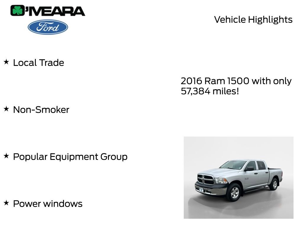 Used 2016 RAM 1500 ST w/ SXT Appearance Group image 7