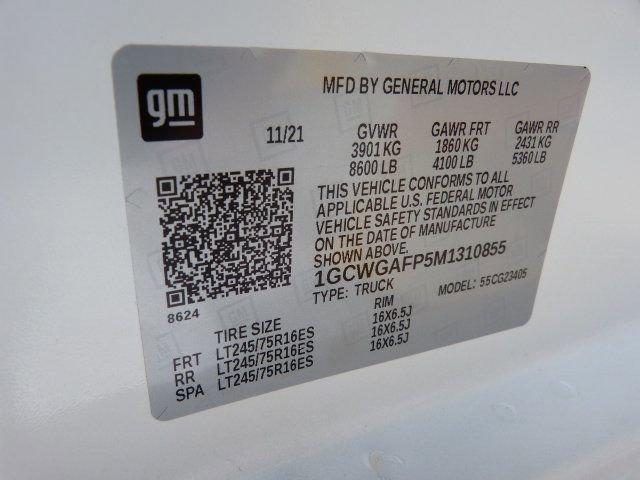 Used 2021 Chevrolet Express 2500 w/ Driver Convenience Package image 37