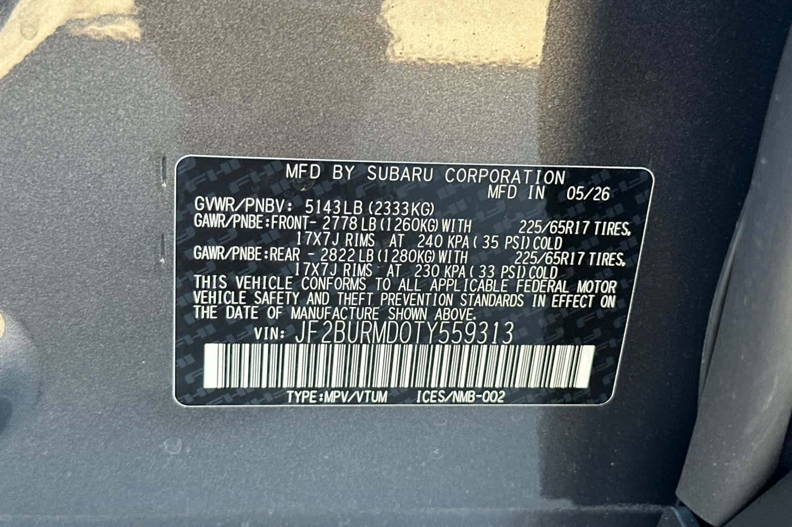 New 2026 Subaru Outback Wilderness AWD/4WD image 35