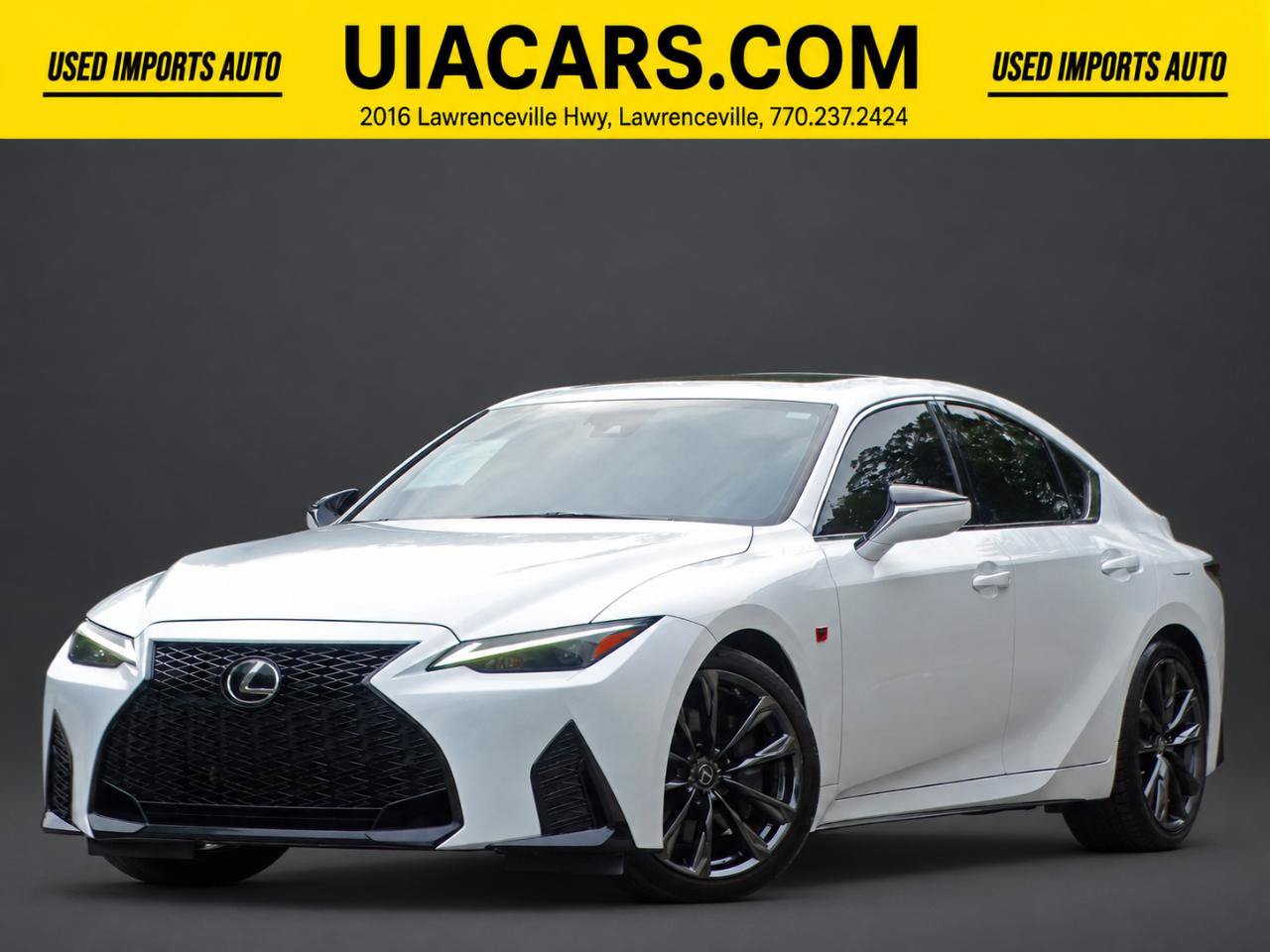 Used 2021 Lexus IS 350 F Sport w/ Navigation Package