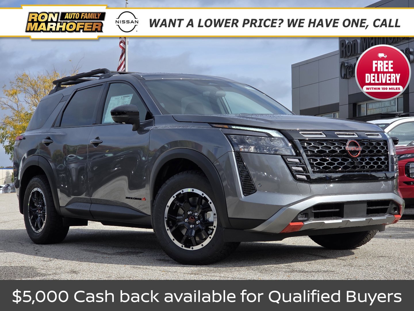 New 2026 Nissan Pathfinder Rock Creek w/ Rock Creek Premium Package AWD/4WD 360° Tour