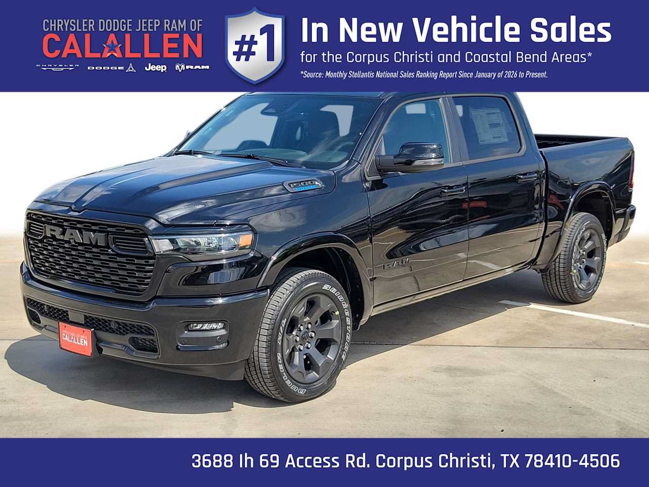 New 2026 RAM 1500 Lone Star AWD/4WD image 1
