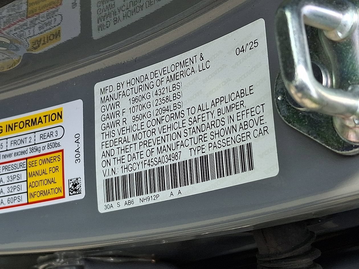 Used 2025 Honda Accord SE image 27