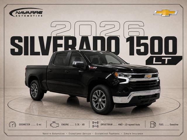 New 2026 Chevrolet Silverado 1500 LT w/ Z71 Off-Road Package AWD/4WD image 1