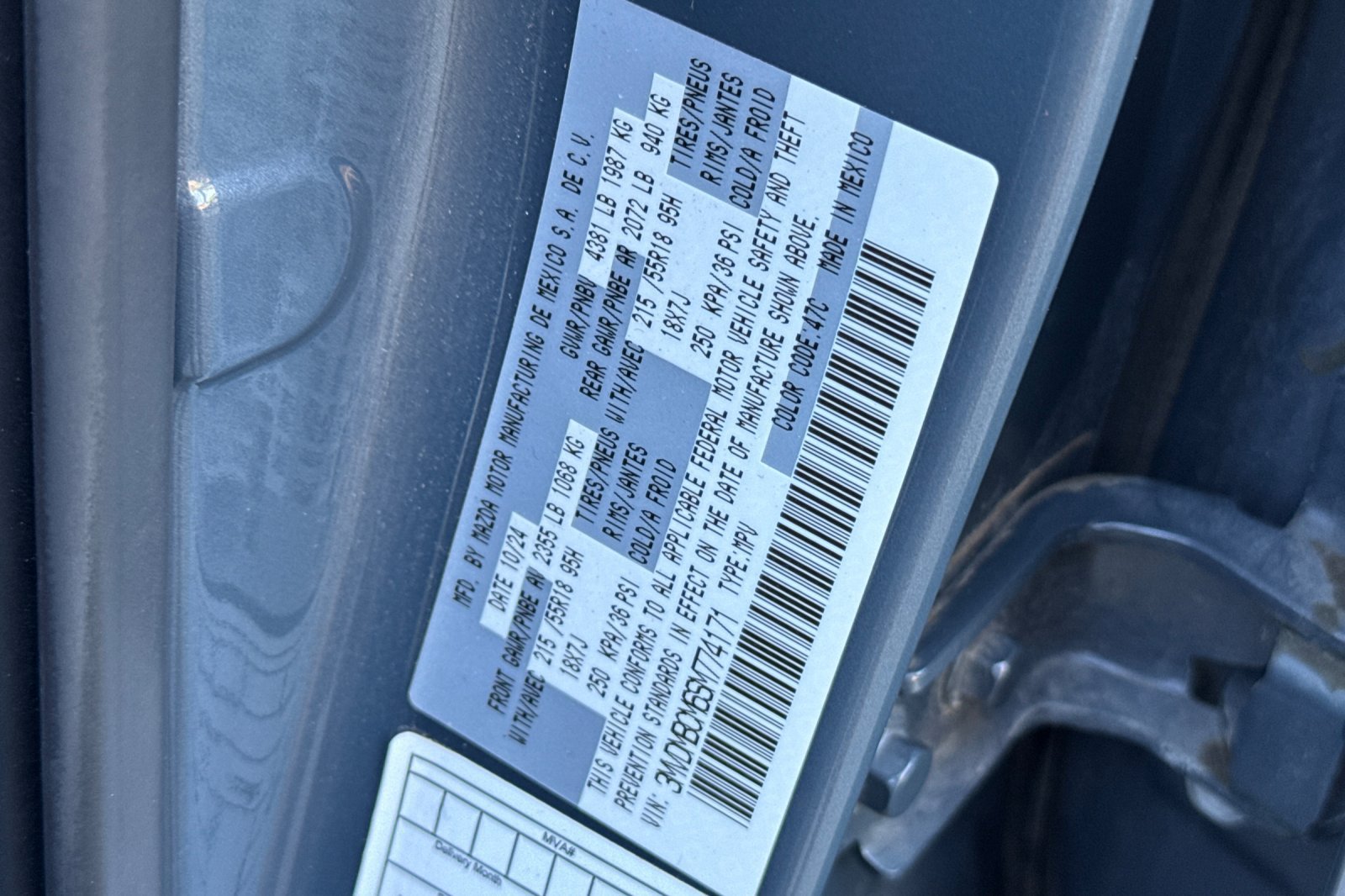 Certified 2025 MAZDA CX-30 AWD 2.5 S w/ Preferred Package image 28