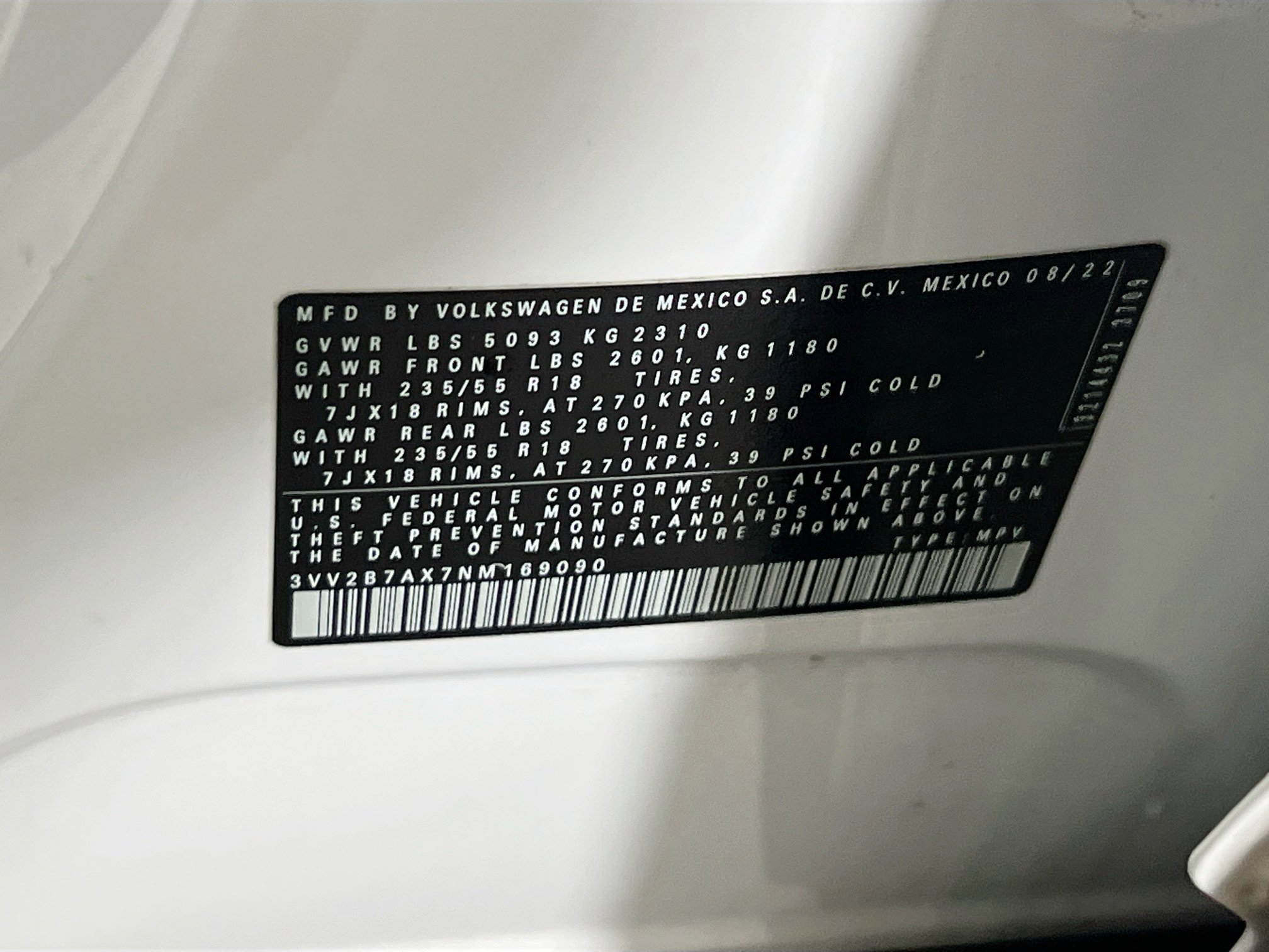 Used 2022 Volkswagen Tiguan SE image 31