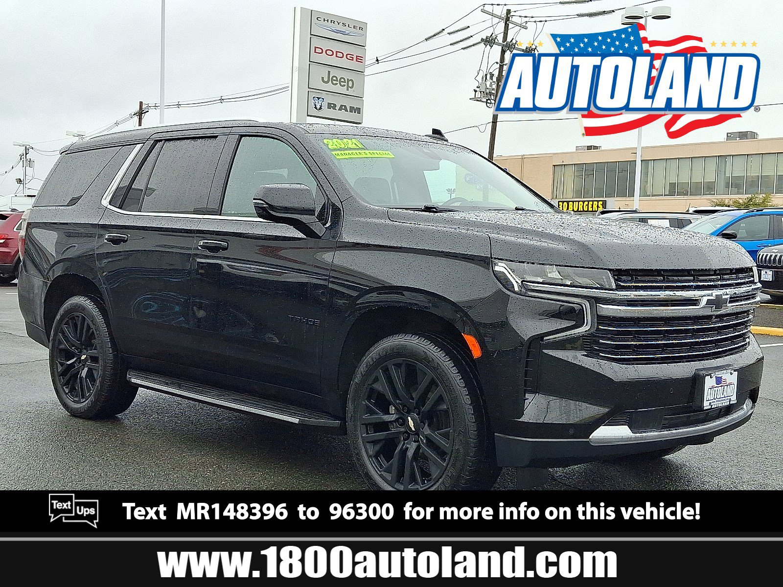 Used 2021 Chevrolet Tahoe LT w/ LT Signature Package image 1