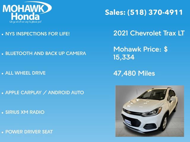 Used 2021 Chevrolet Trax LT w/ LT Convenience Package AWD/4WD image 7