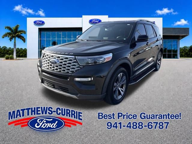 Certified 2020 Ford Explorer Platinum w/ Premium Technology Package AWD/4WD image 7