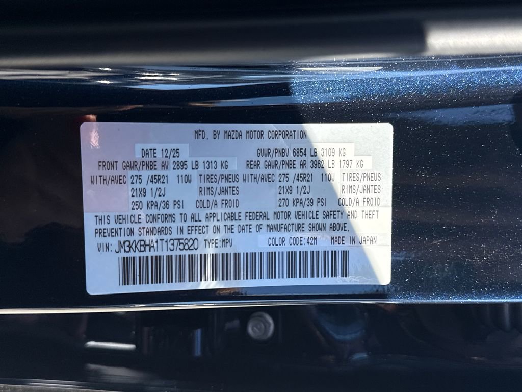 New 2026 MAZDA CX-90 Plug-In Hybrid w/ Preferred image 32