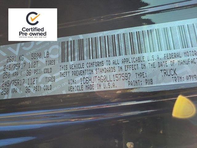 Certified 2020 Jeep Gladiator Sport w/ Quick Order Package 24S image 23