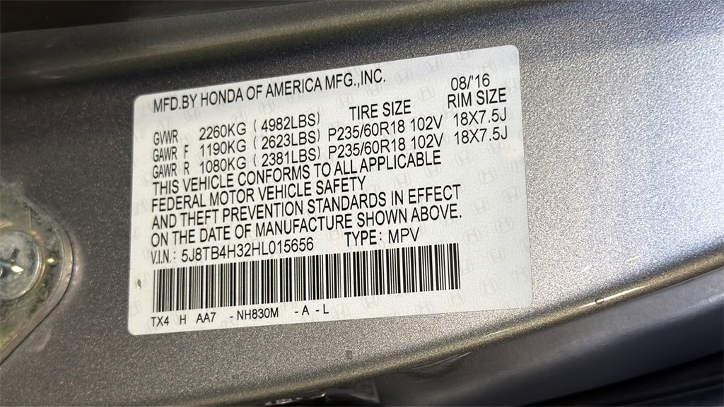 Used 2017 Acura RDX AWD image 33