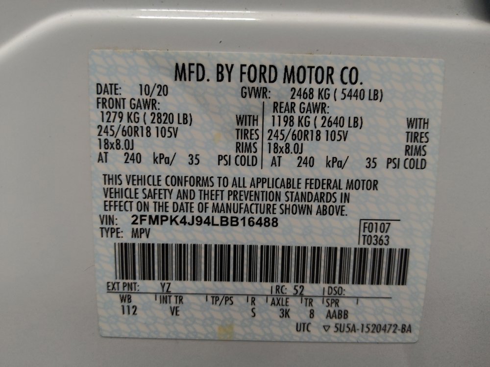 Used 2020 Ford Edge SEL image 33