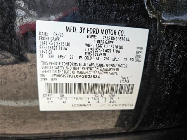 Used 2023 Ford Explorer ST-Line w/ Class IV Trailer Tow Package RWD image 18